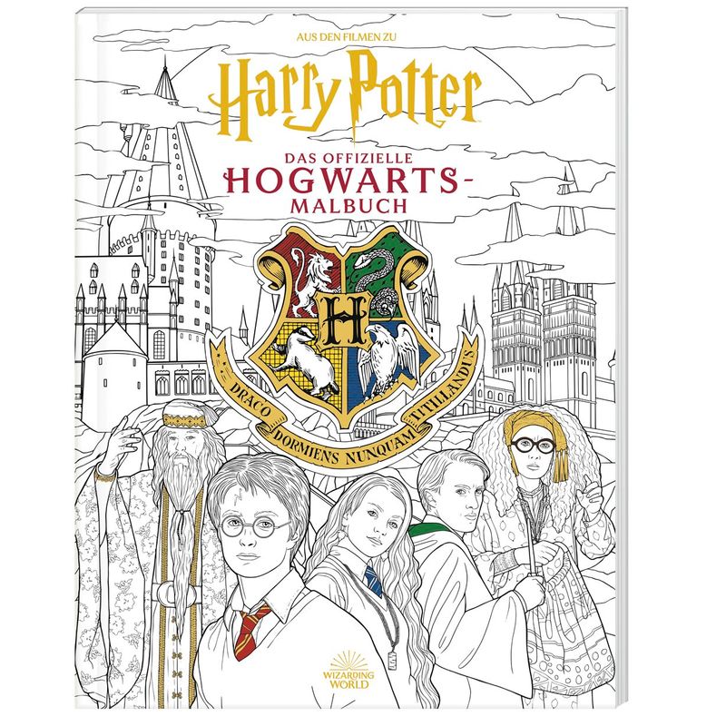 Aus den Filmen zu Harry Potter: Das offizielle Hogwarts-Malbuch von Panini Books