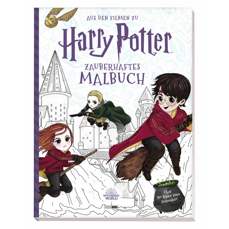 Aus den Filmen zu Harry Potter: Zauberhaftes Malbuch von Panini Books