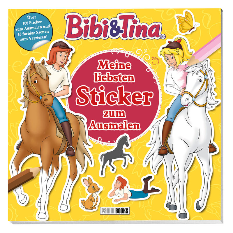 Bibi & Tina: Meine liebsten Sticker zum Ausmalen von Panini Books