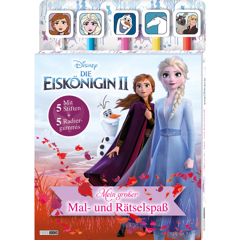 Disney Die Eiskönigin 2: Mein großer Mal- und Rätselspaß von Panini Books