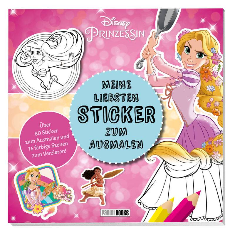 Disney Prinzessin: Meine liebsten Sticker zum Ausmalen von Panini Books