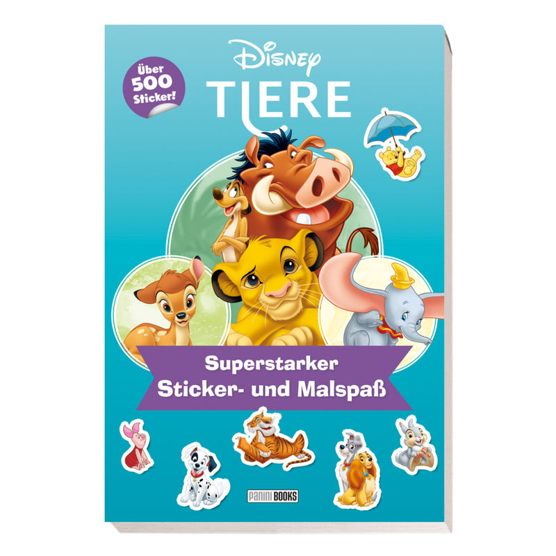 Disney Tiere: Superstarker Sticker- und Malspaß von Panini Books