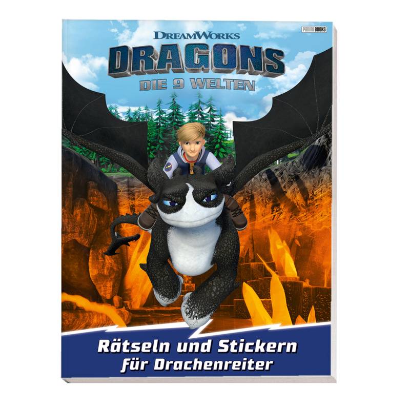 Dragons: Die 9 Welten: Rätseln und Stickern für Drachenreiter von Panini Books