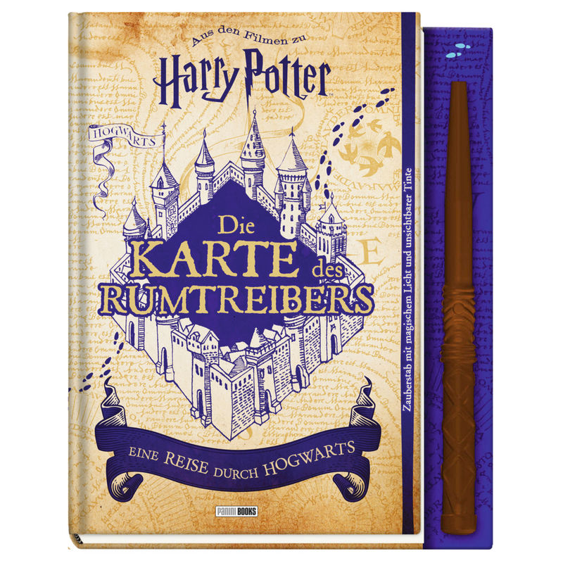 Harry Potter: Die Karte des Rumtreibers, m. Zauberstab von Panini Books