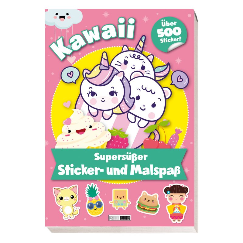 Kawaii: Supersüßer Sticker- und Malspaß von Panini Books