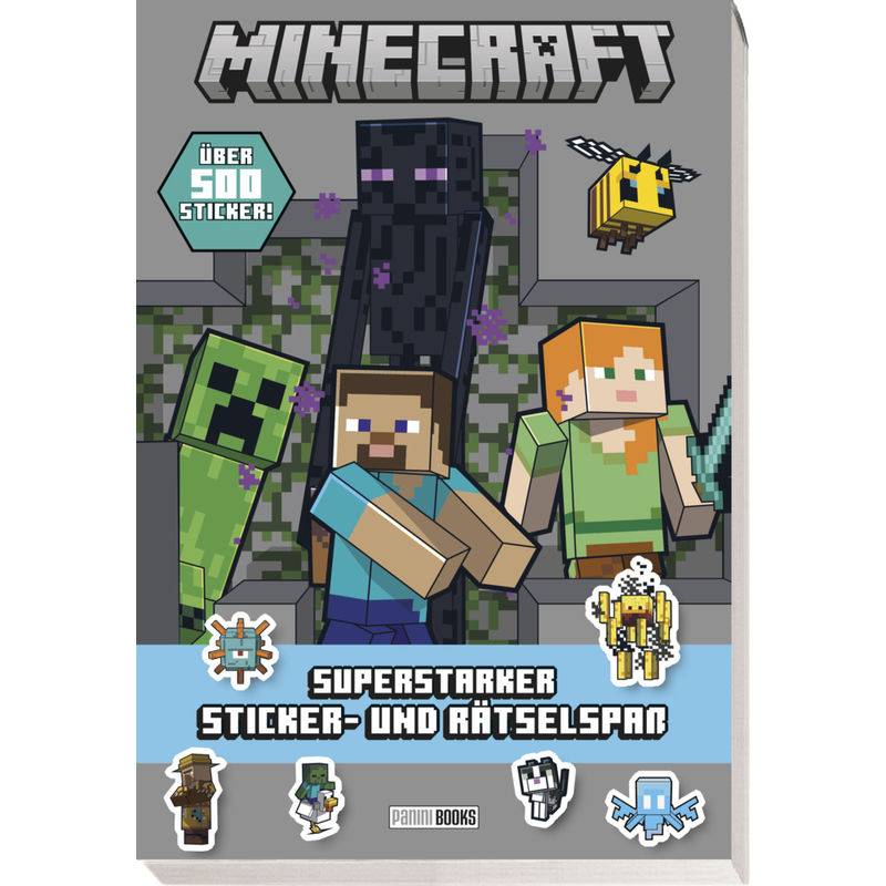 Minecraft: Superstarker Sticker- und Rätselspaß von Panini Books