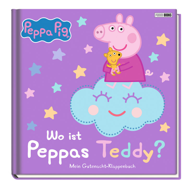 Peppa Pig: Wo ist Peppas Teddy? Mein Gutenacht-Klappenbuch von Panini Books