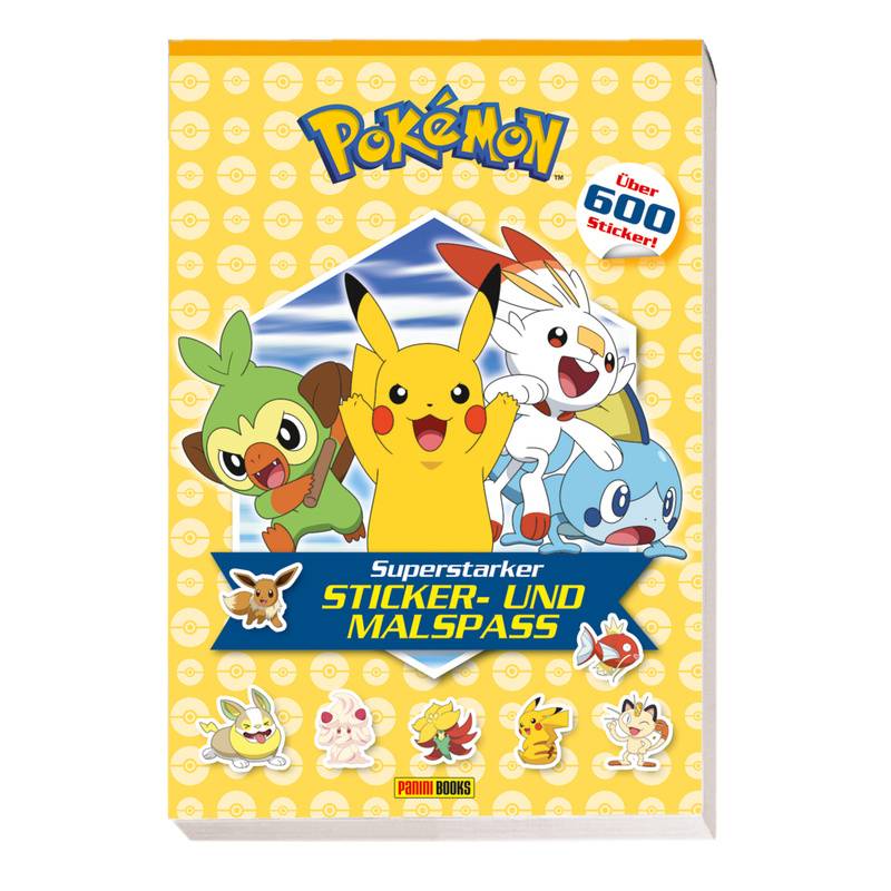 Pokémon: Superstarker Sticker- und Malspaß von Panini Books