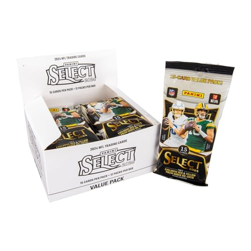 Panini Select Fußball-Sammelkarten 2024, Fat Pack, 12 Stück Box von Panini Football League746134173554