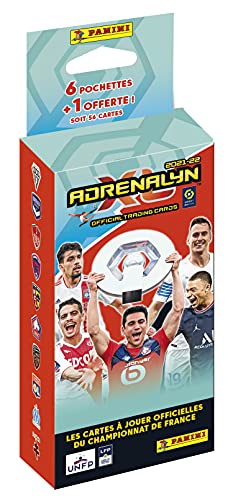 Panini France SA Trading Cards League 1 Uber Eats Adrenalyn XL 2021-22 – Blister mit 6 Hüllen + 1 gratis Panini France SA Trading Cards League 1 Uber Eats Adrenalyn XL 2021-22 – Blister mit 6 Hüllen + 1 gratis von Panini France SA