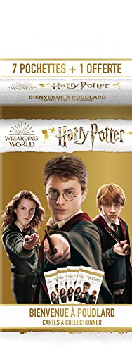 Panini France SA -Harry Potter TC Hogwarts Blister 7 Taschen + 1 gratis 004220KBF8 von Panini