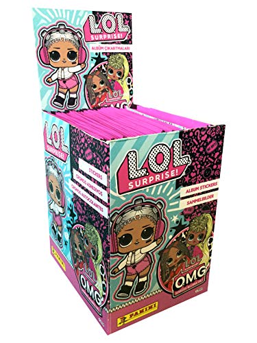 L.O.L. Surprise! 004017BOX50F LOL 4 OMG Stickers – Box mit 50 Taschen, Regenbogenfarben von L.O.L. Surprise!