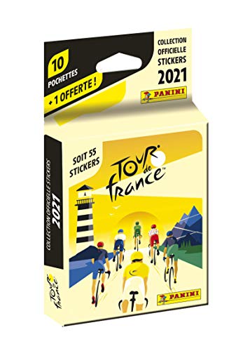 Panini France SA Tour de France 2021 Blister 10 + 1 gratis 004190KBF11 von Panini