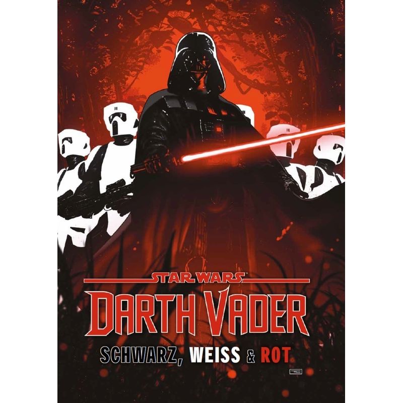 Star Wars Comics: Darth Vader - Schwarz, Weiss & Rot Deluxe von Panini Manga und Comic