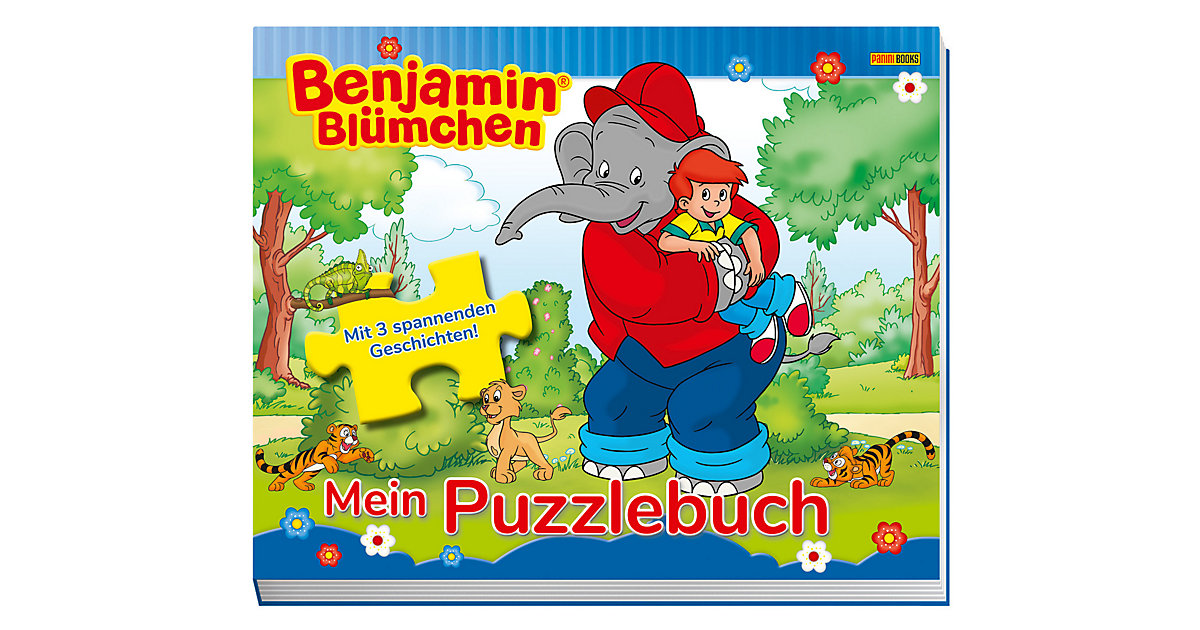Buch - Benjamin Blümchen: Mein Puzzlebuch Buch - Benjamin Blümchen: Mein Puzzlebuch von Panini Verlag