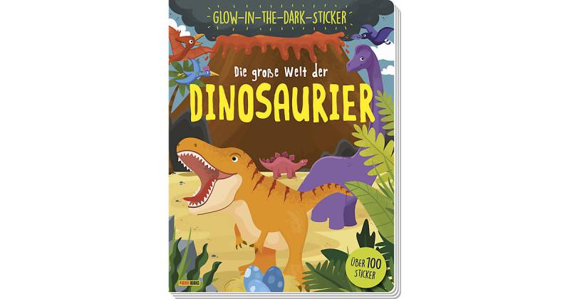 Buch - Dinosaurier: Glow-in-the-Dark-Sticker - Entdecke die Dinosaurier Acitivitybuch von Panini Verlag