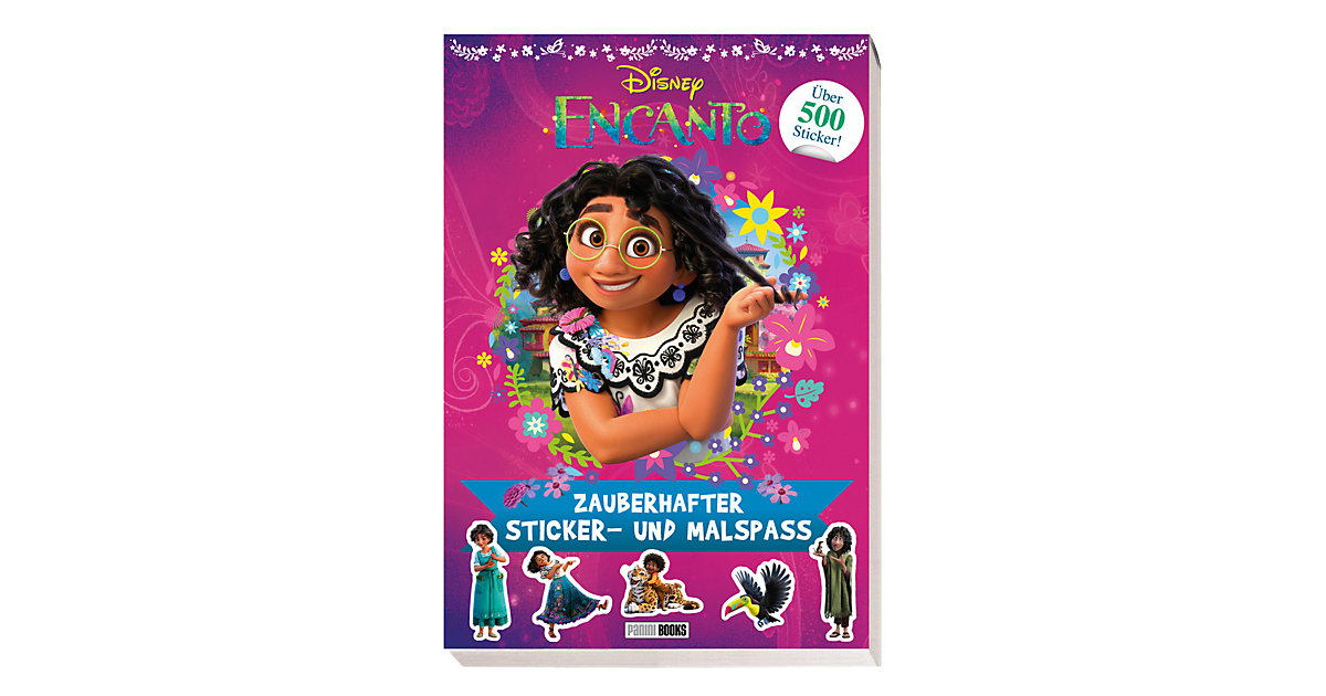 Buch - Disney Encanto: Zauberhafter Sticker- und Malspaß von Panini Verlag