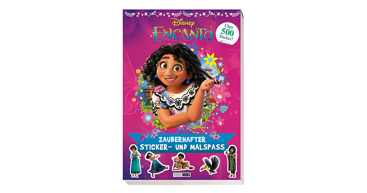 Buch - Disney Encanto: Zauberhafter Sticker- und Malspaß Buch - Disney Encanto: Zauberhafter Sticker- und Malspaß von Panini Verlag
