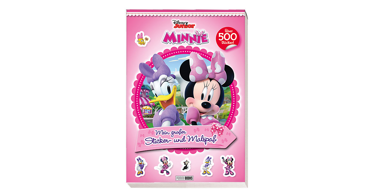 Buch - Disney Minnie: Mein großer Sticker- und Malspaß Buch - Disney Minnie: Mein großer Sticker- und Malspaß von Panini Verlag