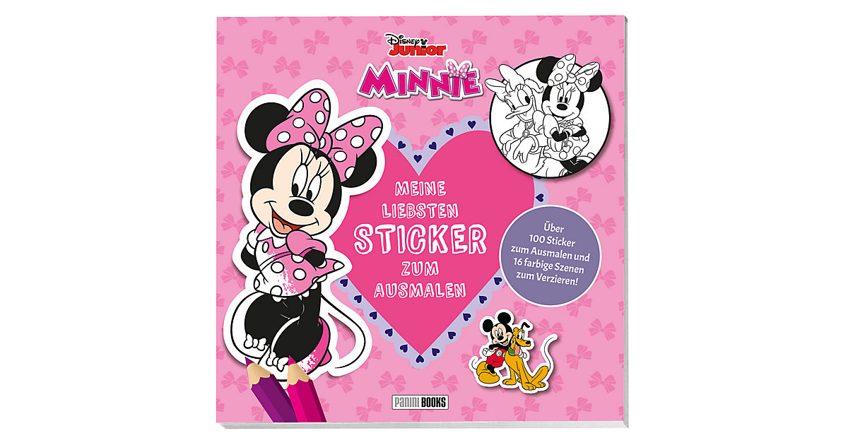 Buch - Disney Minnie: Meine liebsten Sticker zum Ausmalen Buch - Disney Minnie: Meine liebsten Sticker zum Ausmalen von Panini Verlag
