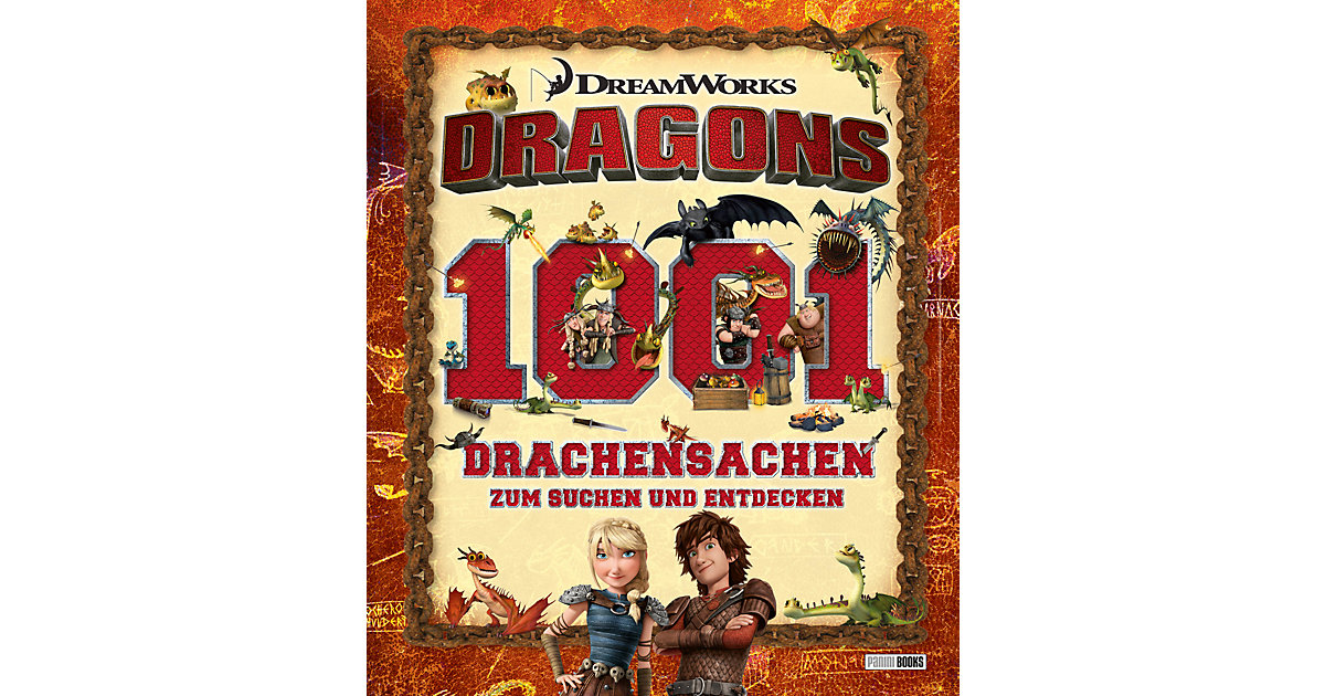 Buch - Dragons: 1001 Drachensachen zum Suchen und Entdecken Buch - Dragons: 1001 Drachensachen zum Suchen und Entdecken von Panini Verlag