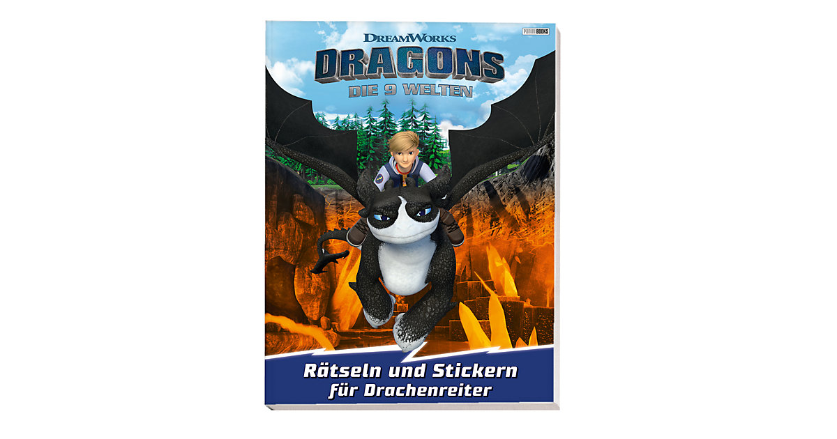 Buch - Dragons: Die 9 Welten: Superstarker Sticker- und Malspaß von Panini Verlag