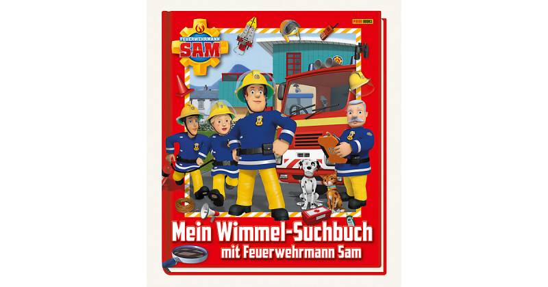 Buch - Feuerwehrmann Sam: Mein Wimmel-Suchbuch mit Feuerwehrmann Sam von Panini Verlag