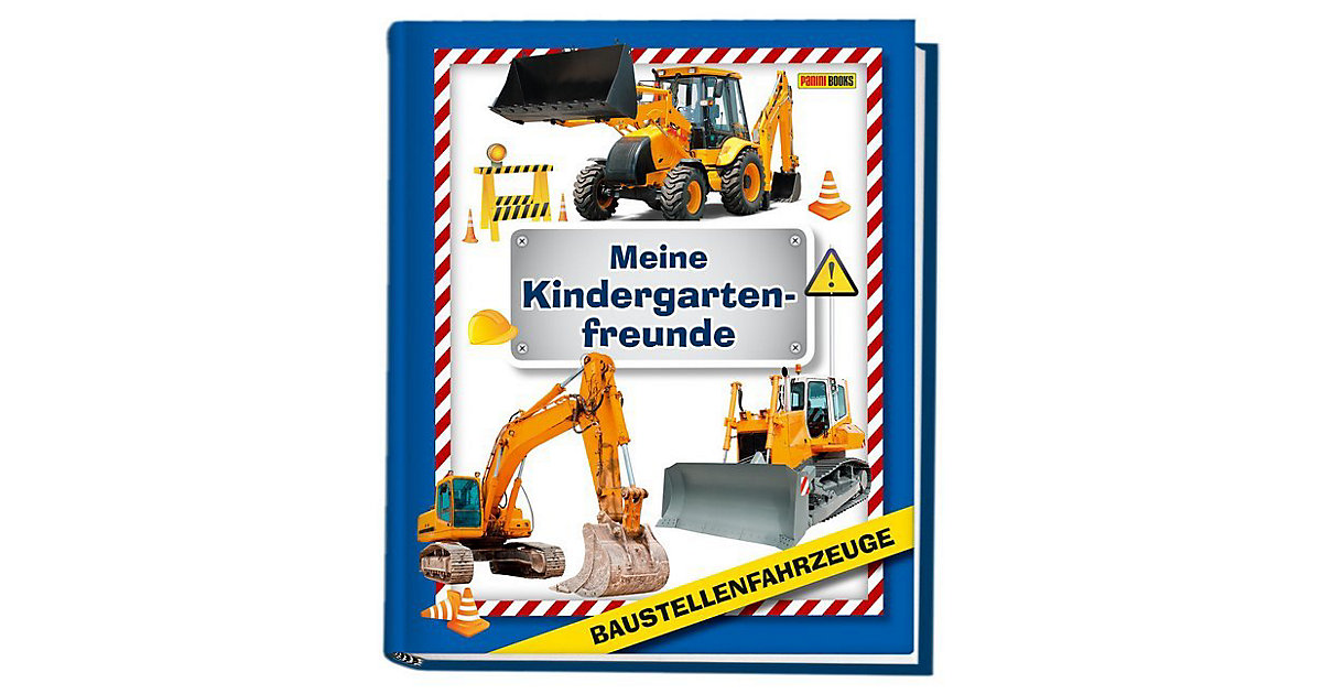 Buch - Kindergartenfreundebuch Baustellenfahrzeuge: Meine ersten Freunde von Panini Verlag