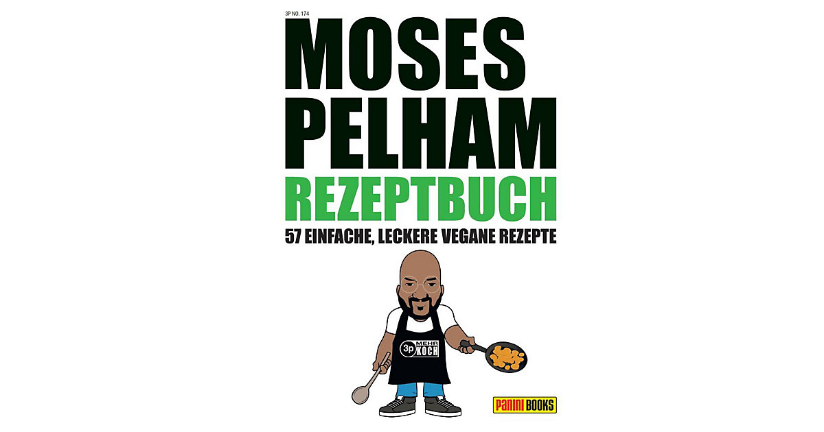 Buch - Moses Pelham Rezeptbuch von Panini Verlag