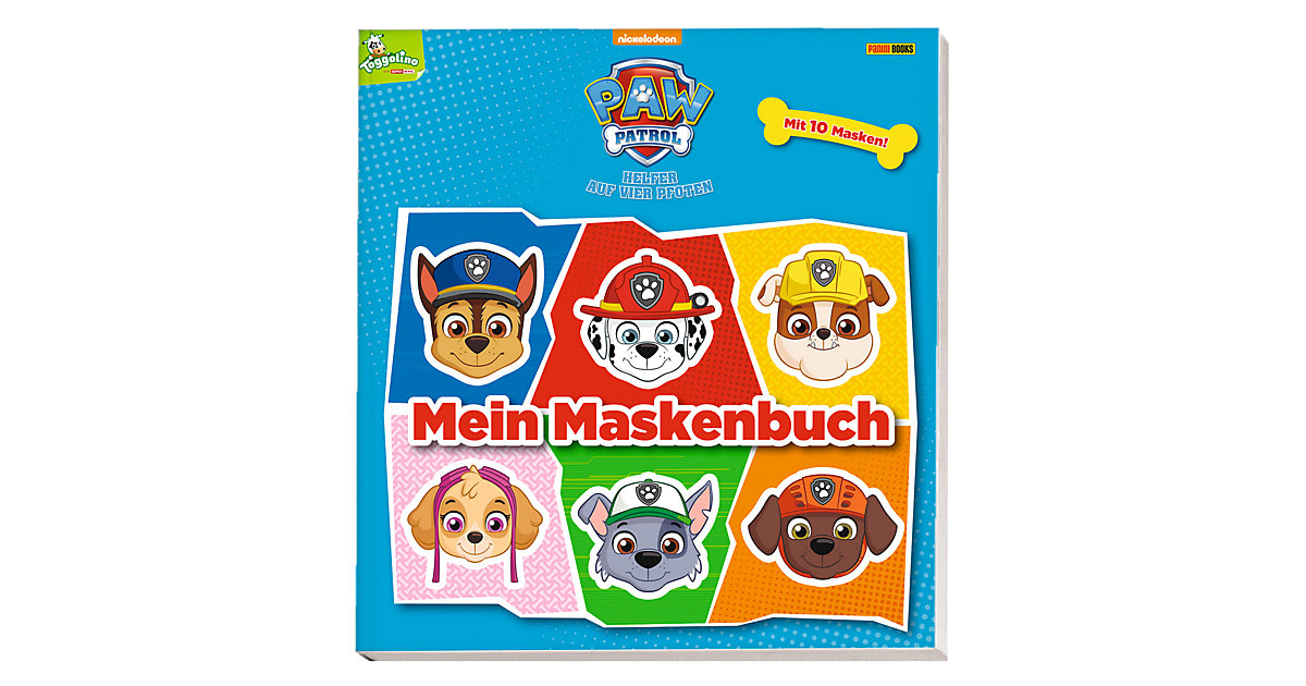 Buch - PAW Patrol: Mein Maskenbuch, mit 10 Masken Buch - PAW Patrol: Mein Maskenbuch, mit 10 Masken von Panini Verlag