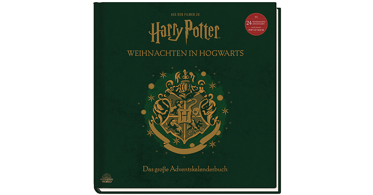Buch - Weihnachten in Hogwarts: Ein Adventskalenderbuch mit 24 Türchen und großem Weihnachtsbaum-Pop-Up Buch - Weihnachten in Hogwarts: Ein Adventskalenderbuch mit 24 Türchen und großem Weihnachtsbaum-Pop-Up von Panini Verlag