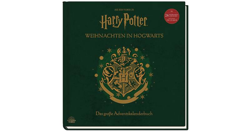 Buch - Weihnachten in Hogwarts: Ein Adventskalenderbuch mit 24 Türchen und großem Weihnachtsbaum-Pop-Up von Panini Verlag