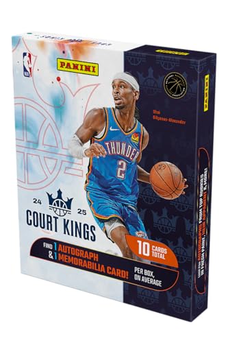 2024/25 Panini Court Kings Basketball Hobby Sammelkartenbox (1 Autogramm pro Box!) von Panini