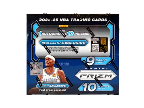 2024/25 Panini Prizm Fast Break Basketball Sammelkartenbox (1 Autogramm pro Box!) von Panini