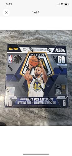 Panini NBA 2025 Mosaic Basketball Mega Box | 6 Packs von Panini