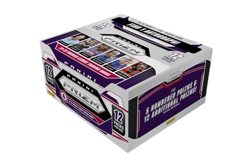 2024-25 Panini Prizm Premier League Fußball-Hobby-Sammelkartenbox (1 Autogramm pro Hobbybox) von Panini