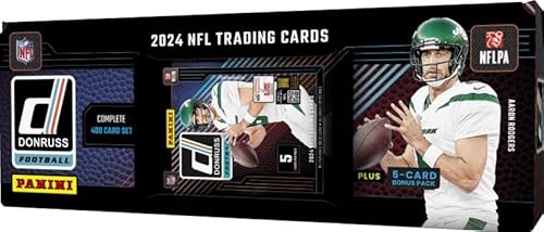 2024 Panini Donruss Fußball-Fabrik-Set (400 Karten + 5 Karten-Bonus-Packung) von Panini
