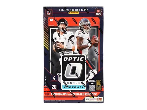 2024 Panini Donruss Optic Fußball Hobby Sammelkartenbox (1 Autogramm pro Hobbybox) von Panini