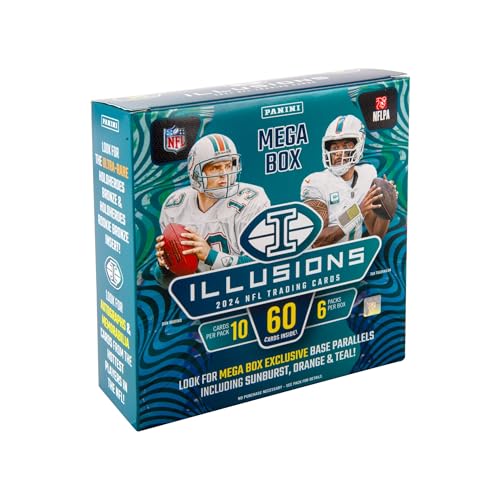 2024 Panini Illusions Fußball-Sammelkarten Mega-Box von Panini