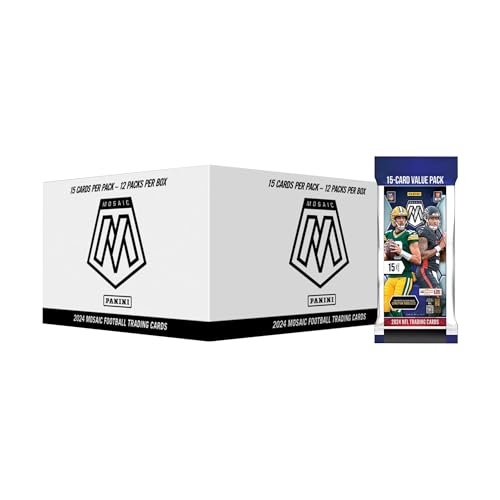 2024 Panini Mosaic Fußballfabrik, versiegelte Cello-Fettpack-Box 2024 Panini Mosaic Fußballfabrik, versiegelte Cello-Fettpack-Box von Panini