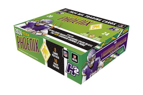 2024 Panini Phoenix NFL-Hobby-H2-Sammelkartenbox (1 Autogramm pro H2-Box) von Panini