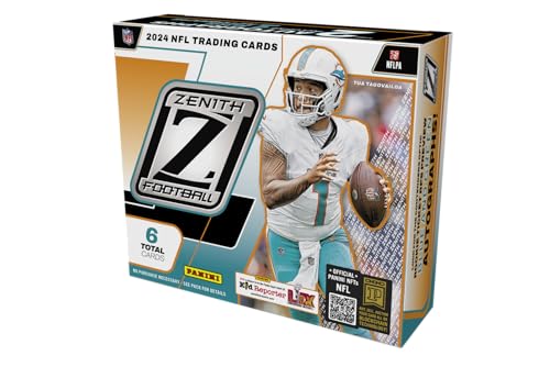 2024 Panini Zenith NFL-Sammelkarten-Hobbybox (2 Autogramme pro Hobbybox) von Panini