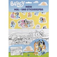 Bluey: Mein Mal- und Stickerspaß von Panini