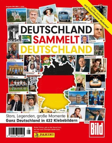 Deutschland Sammelt Deutschland Album 64 Seiten F. 456 Sticker von Panini