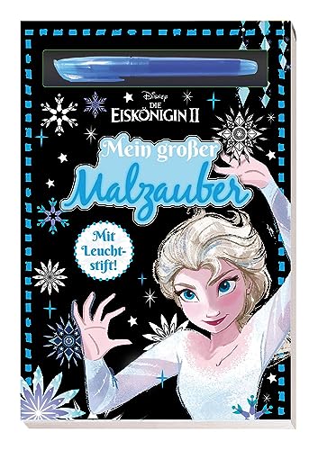Disney Die Eiskönigin 2: Mein großer Malzauber: Block mit Leuchtstift von Panini Verlags GmbH