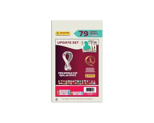 Panini FIFA WM 2022 Sticker Collection Update Set - 80 Aufkleber, 79 neue Spieler, Kristall-Embellishment, Multicolor, Sportlich, Sammelsticker Panini FIFA WM 2022 Sticker Collection Update Set - 80 Aufkleber, 79 neue Spieler, Kristall-Embellishment, Multicolor, Sportlich, Sammelsticker von Panini