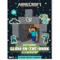 Minecraft: Der große Glow-in-the-Dark Stickerspaß: Stickern - Rätseln - Ausmalen von Panini