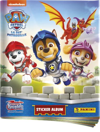 Panini 004386AF Paw Patrol Rescue Knights - Mission Ritter Album von Panini