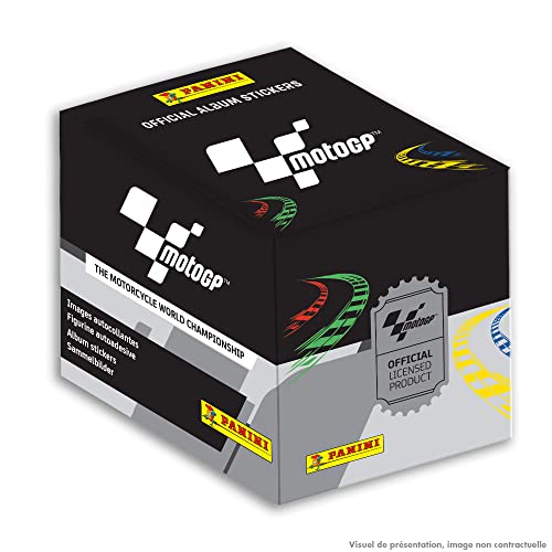 Panini 004537BOX36F Moto GP Sticker Box mit 36 Hüllen von Panini