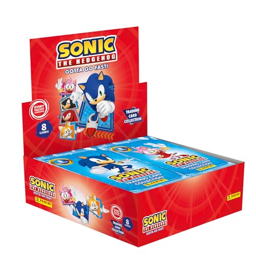 PANINI Sonic The Hedgehog Classic Trading Cards Box mit 18 Hüllen von Panini